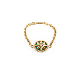 Christian Dior Rose Des Vents Ring Size 54